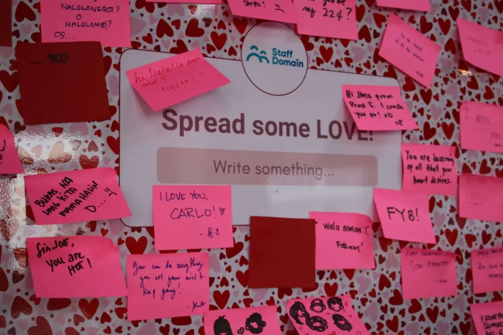 Staff Domain Love Wall